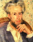 Pierre Renoir Portrait of Victor Chocquet Sweden oil painting artist